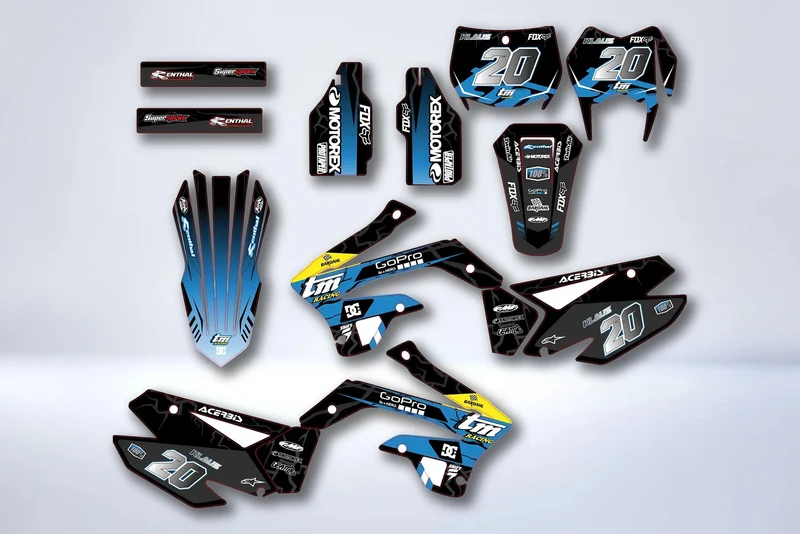 Kit déco TM Racing EN 125-250-300-450 2008-2014 - EXALIS