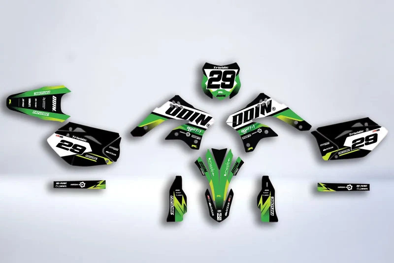 Kit déco Kawasaki KXF 450 2006-2008 - AURA