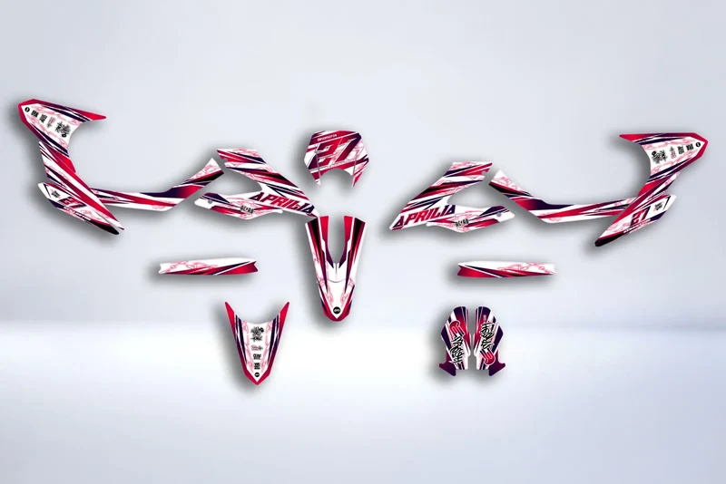 Kit Déco Derbi Senda DRD 125 SM / Aprilia SX 125 2018-2024 - FLASH