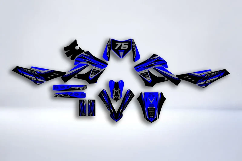 Kit Déco Derbi Carénages Victoria Bull Tun'R - RACE BY @_fabix_300