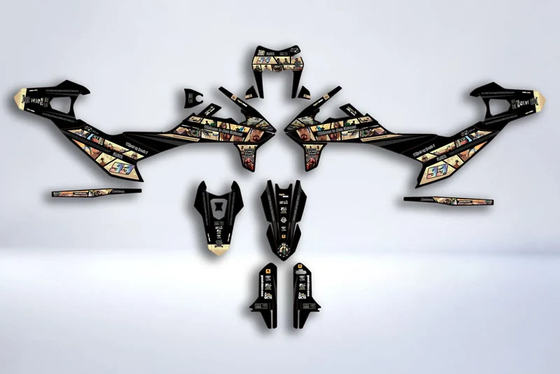 Kit Déco KTM 690 SMCR 2019-2024 - SAN ANDREAS