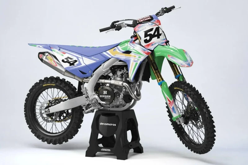 Kit Déco KAWASAKI KX 125/250 Semi-Personnalisé - Vortax