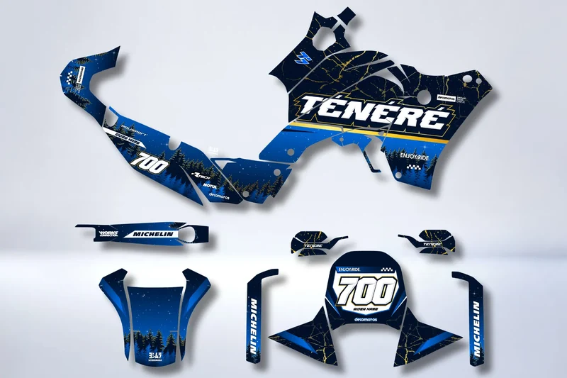 Kit Déco YAMAHA 700 TENERE - TRACK