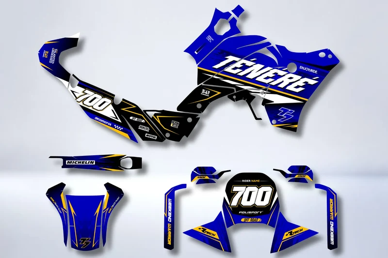 Kit Déco YAMAHA 700 TENERE - COURSE