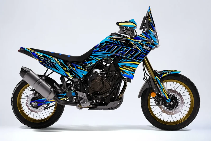 Kit Déco YAMAHA 700 TENERE - GOLD (chrome ou holographique recommandé)