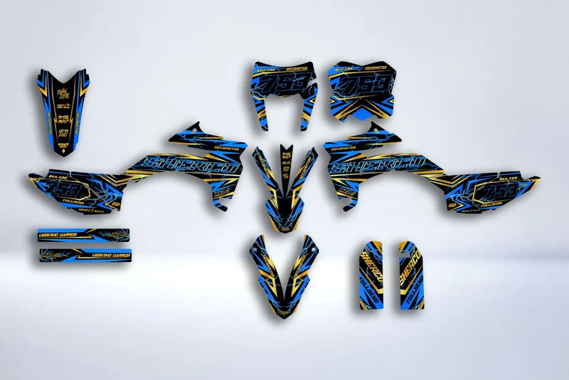 Kit Déco Sherco SE-R SM-R 50cc 2013-2026 - STELLAR BLUE