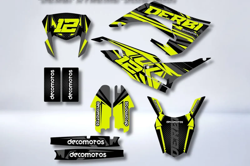 Kit Déco DERBI X-TREME / RACING 2018-2024 - VEKTOR