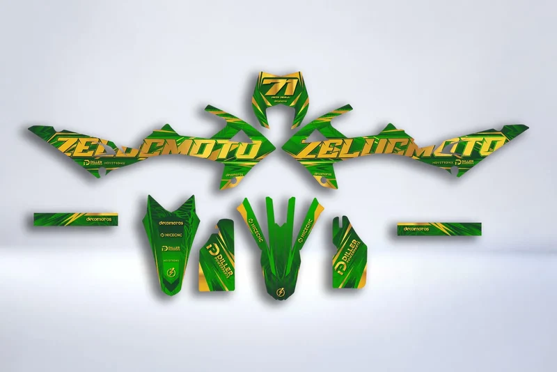 Kit Déco Rieju MRT 2022-2026 - EMERALD BY @zelucmoto