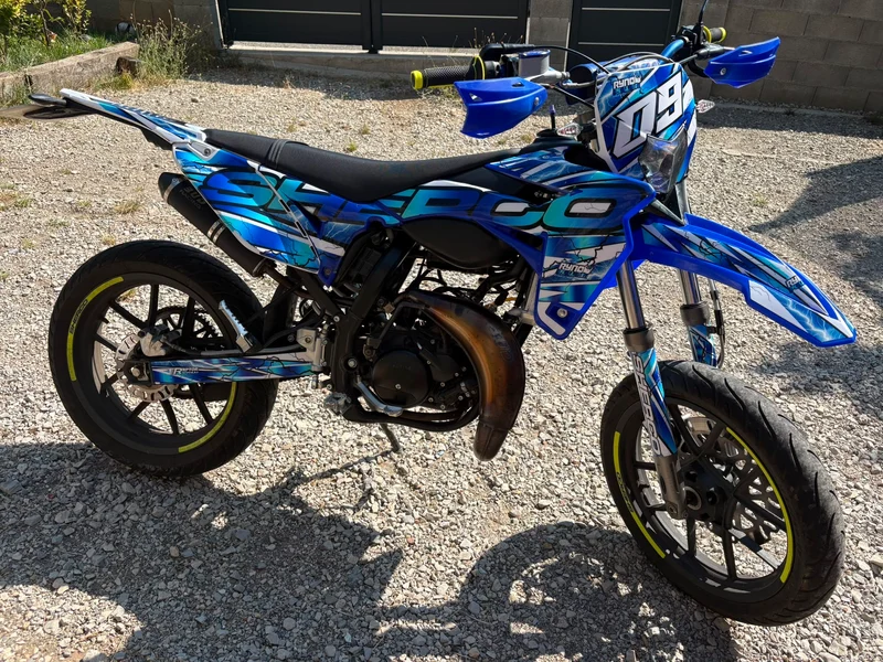 Kit Déco Sherco SE-R / SM-R 50cc 2013-2026 - BLUE THUNDER