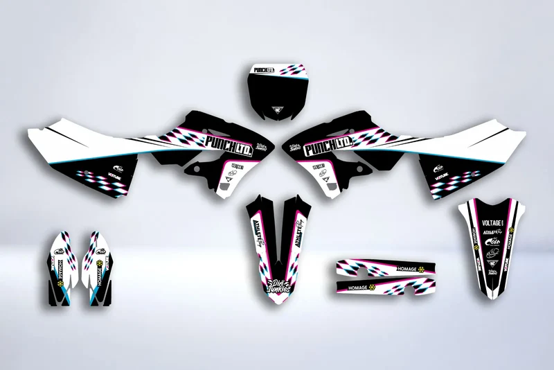 Kit Déco Yamaha YZ 125/250 2022-2025 - GLITCH