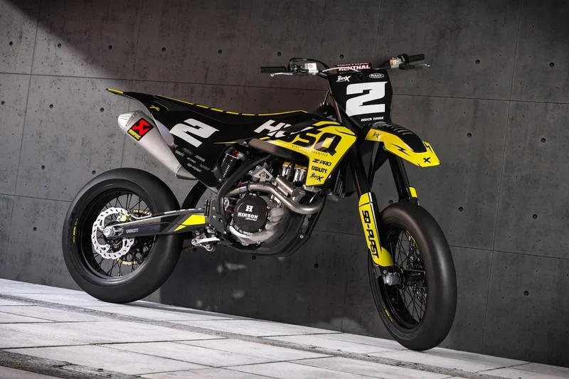 Kit Déco HUSQVARNA FE / FC / TE / TC 2016-2018 - YELLOW