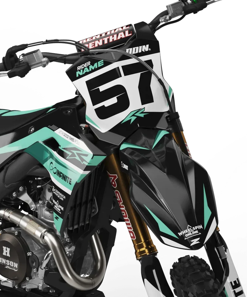 Kit Déco Kawasaki KXF 250 2025 & KXF 450 2024-2025 - INFINITE