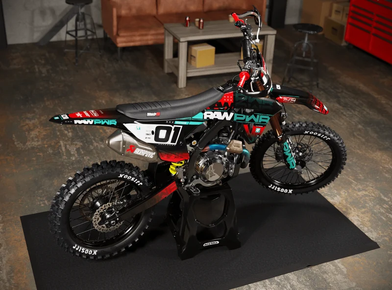 Kit Déco HONDA CRF 250 2022-2024 & CRF 450 2021-2024 - Raw PWR