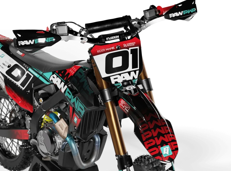 Kit Déco HONDA CRF 250 2022-2024 & CRF 450 2021-2024 - Raw PWR