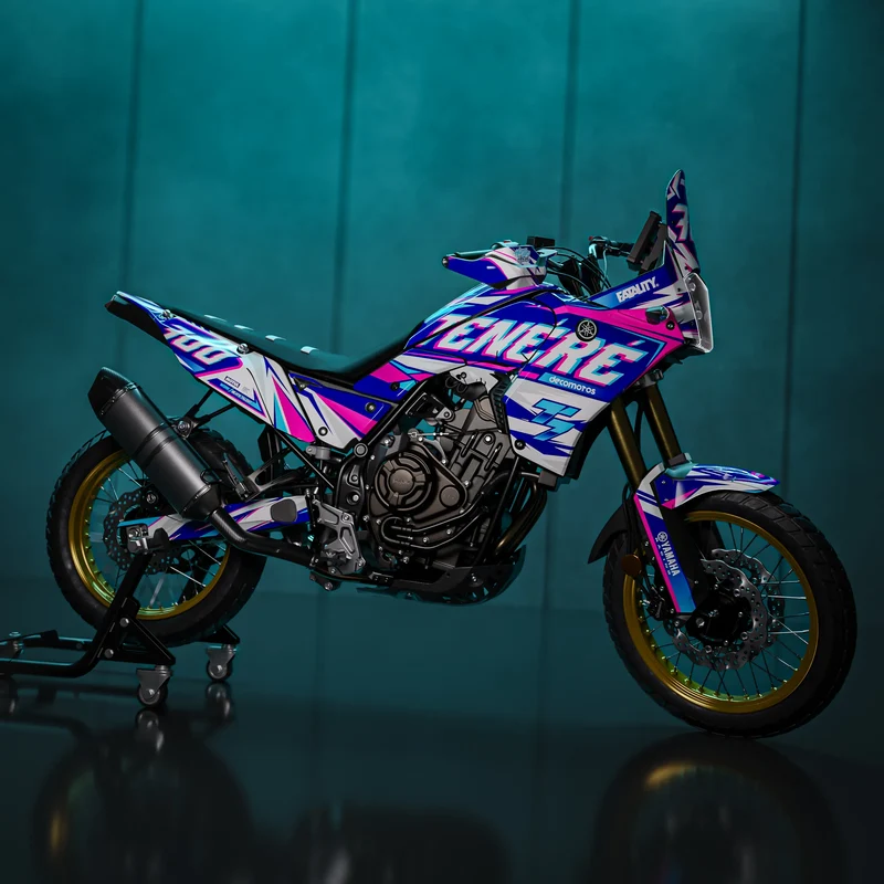 Kit Déco YAMAHA 700 TENERE - GLITCH