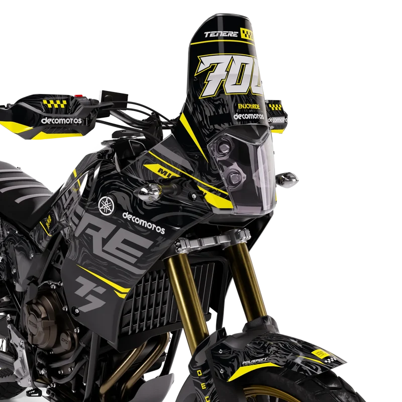 Kit Déco YAMAHA 700 TENERE - YELLOW