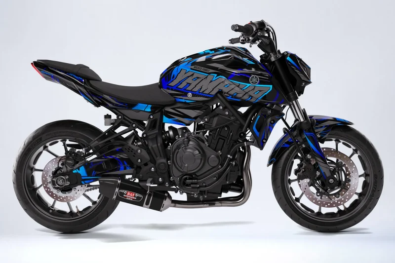 Kit Déco Yamaha MT 125 / MT 03 / MT 07 / MT 09 / MT 10 Semi-Personnalisé - GREY