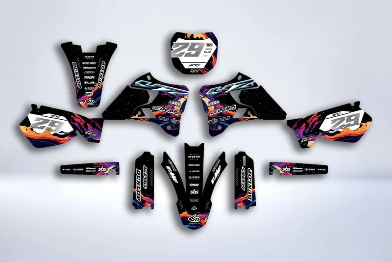Kit déco YAMAHA YZ 125-250 1996-2001 - OPUS