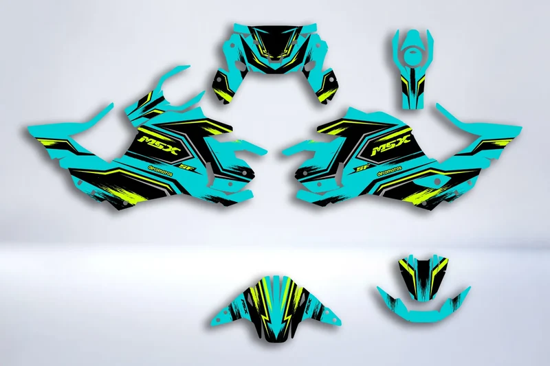 Kit déco Honda MSX 125 / GROM - ROBOT