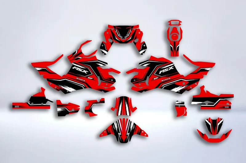 Kit déco Honda MSX 125 / GROM - ROBOT