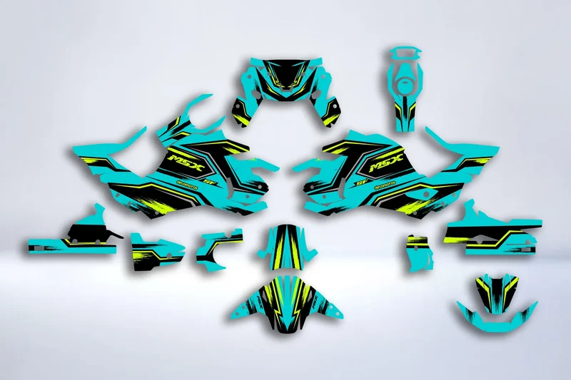 Kit déco Honda MSX 125 / GROM - ROBOT