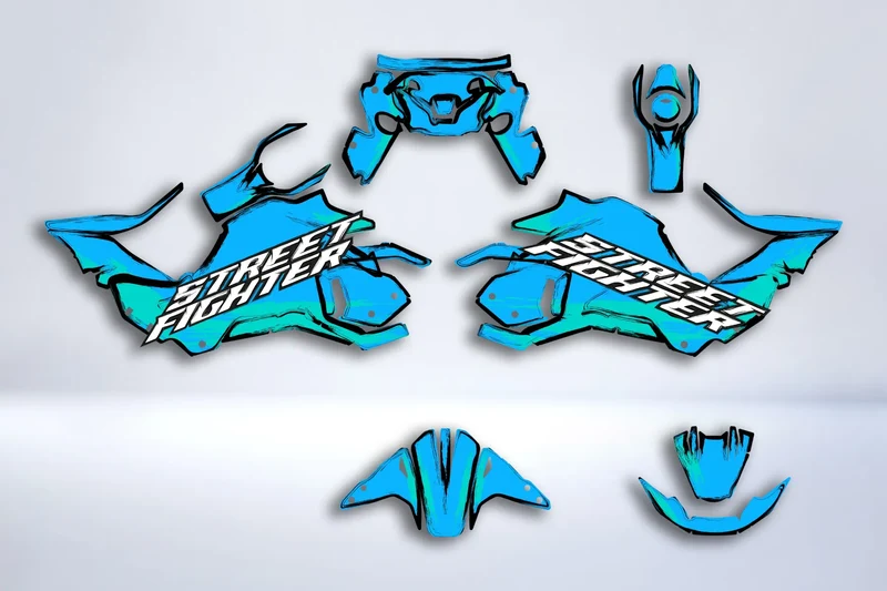 Kit déco Honda MSX 125 / GROM - CARTOON