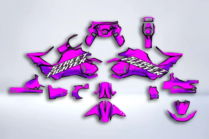 Kit déco Honda MSX 125 / GROM - CARTOON