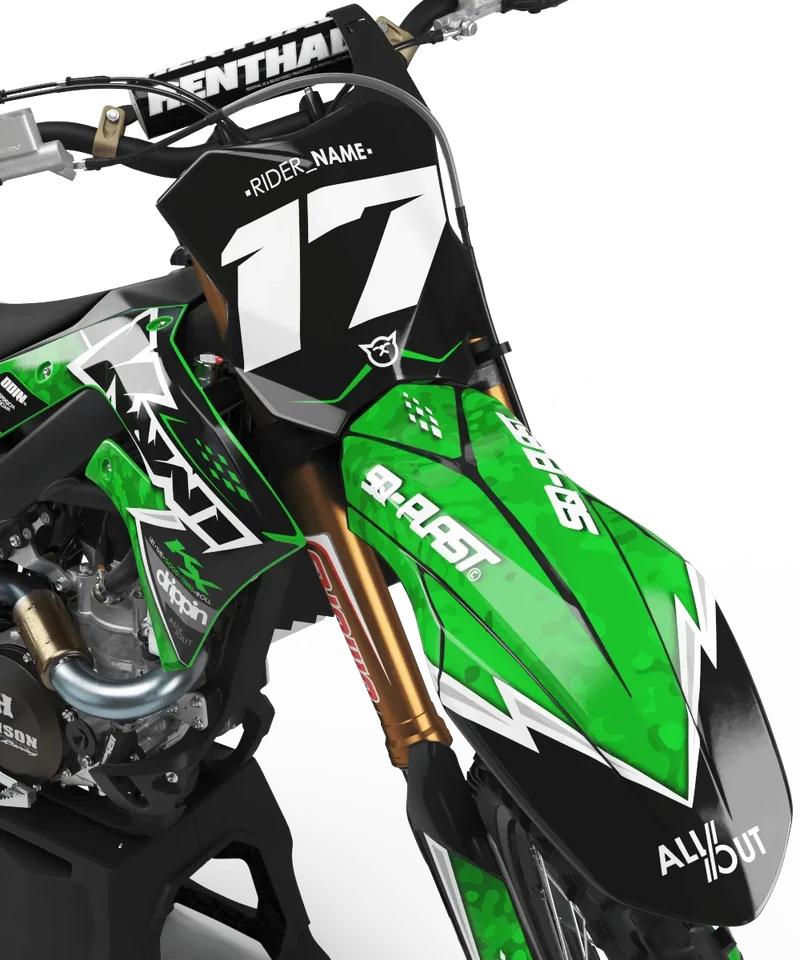 Kit Déco Kawasaki KXF 250 2021-2024 & KXF 450 2019-2023 - Kawi