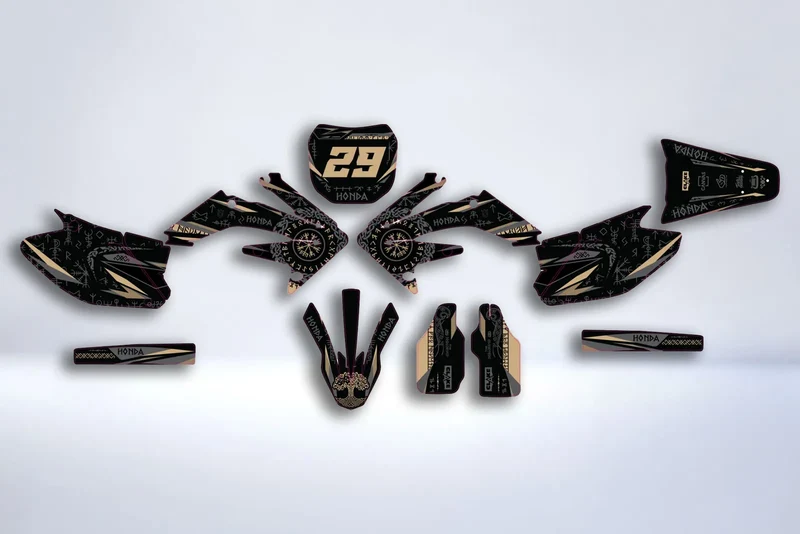 Kit Déco HM Vent Derapage 50cc 2006-2025 - VICTORY