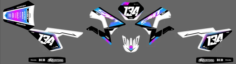 Kit Déco GILERA SMT / RCR AVANT 2011 - REVOR