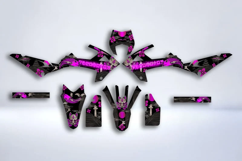 Kit Déco Rieju MRT 2022-2026 - JAPAN PINK