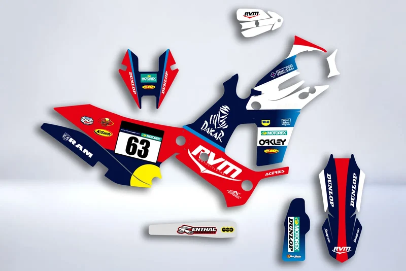 Kit Déco Kove 450 Rally 2022-2025 - DAKAR