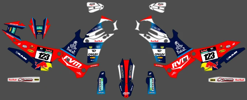 Kit Déco Kove 450 Rally 2022-2025 - DAKAR