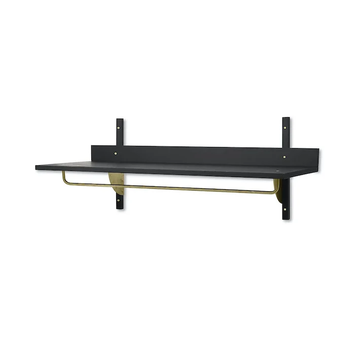 Sector Rack Wandgarderobe Eiche & Messing - ferm LIVING