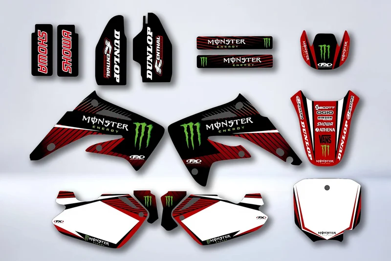 Kit Déco HONDA CR 85 2003-2012 - RED MONSTER