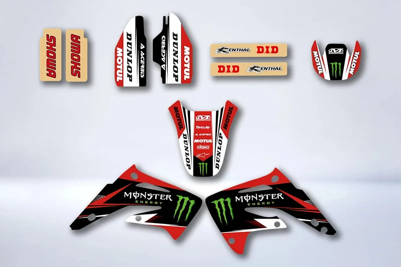 Kit Déco HONDA CR 85 2003-2012 - RED MONSTER