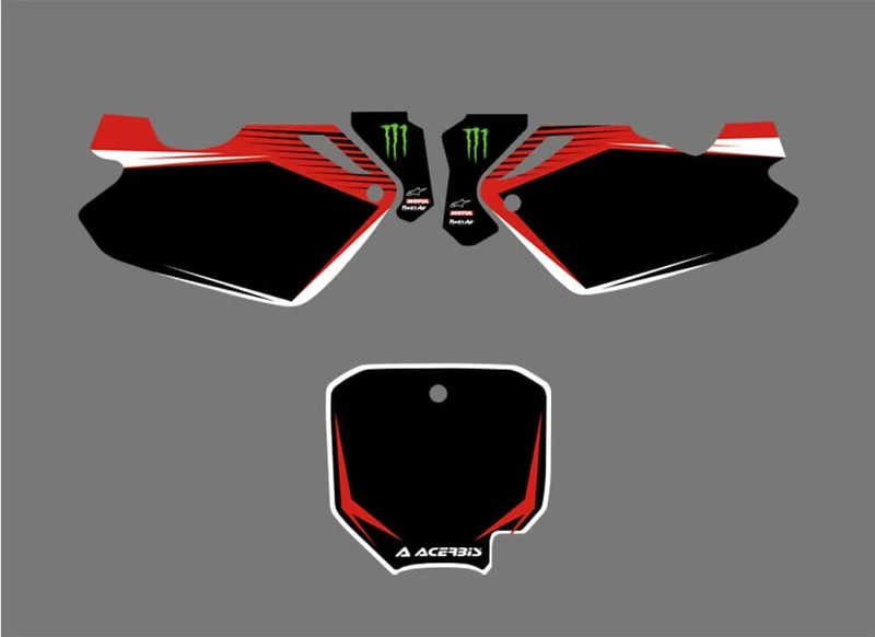 Kit Déco HONDA CR 85 2003-2012 - RED MONSTER