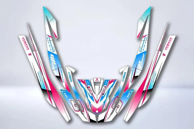 Kit Déco PINK – Yamaha GP 1800 SVHO Waverunner 2016-2020