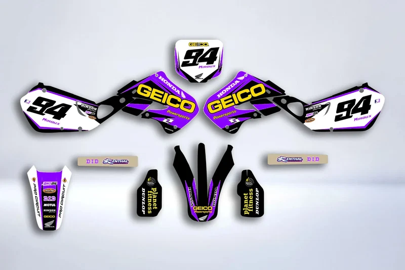 Kit Déco HONDA CR 125-250 1997-1999 - GEICO