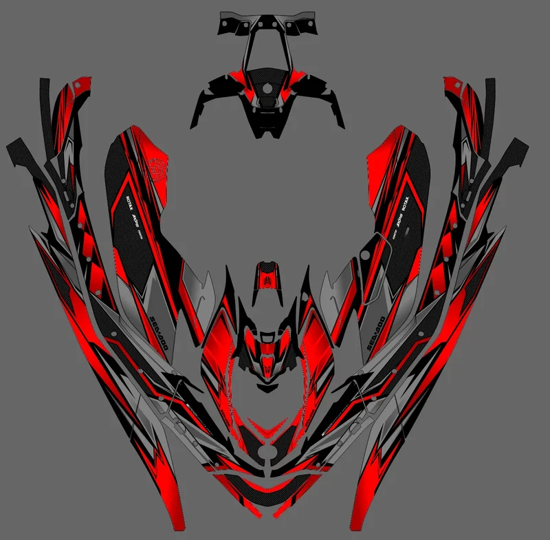 Kit Déco EIDRYN – Seadoo SPARK & TRIXX 1UP & 2UP 2024-2025
