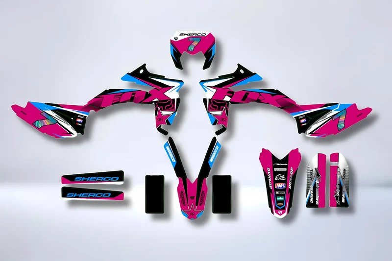 Kit Déco Sherco SE-R / SM-R 50cc 2013-2026 - FOX