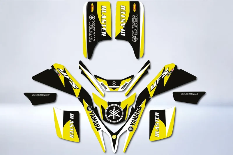 Kit Déco YAMAHA 200 Blaster - YELLOW