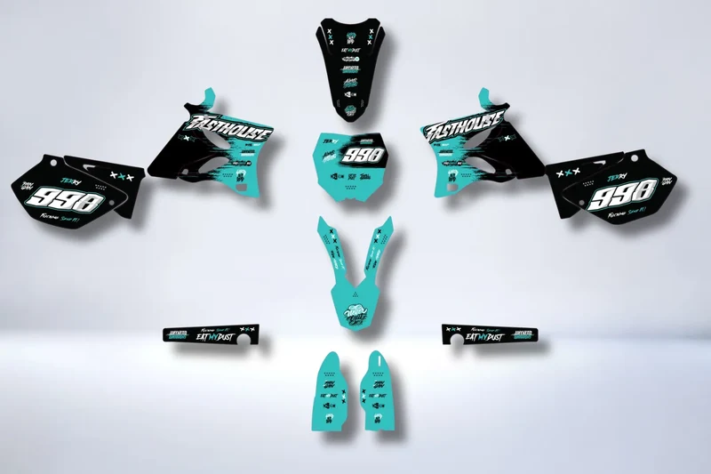 Kit Déco Yamaha YZ 125/250 2002-2014 - FASTHOUSE