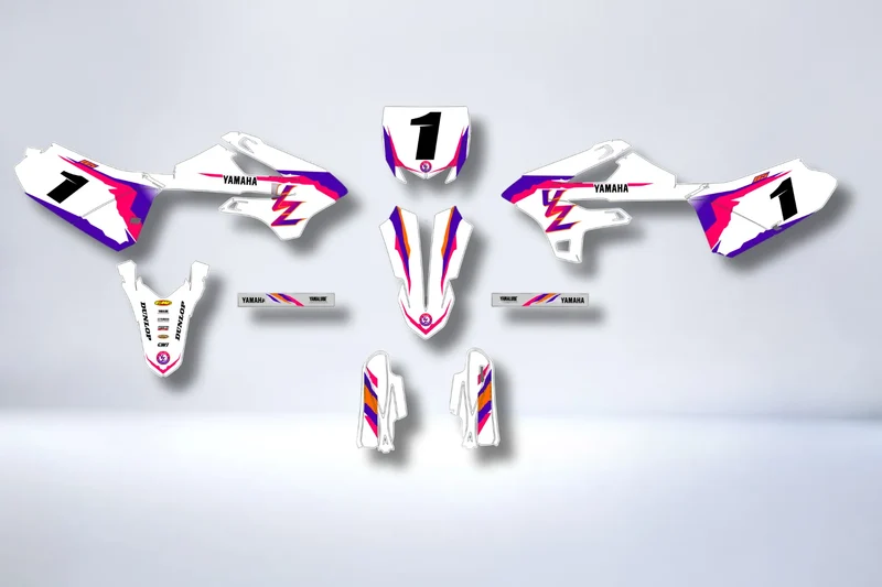 Kit Déco Yamaha YZ 85 2022-2025 - ORIGINE ROSE #2