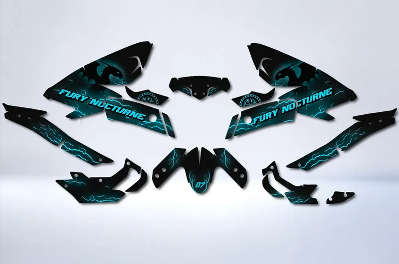 Kit Déco Yamaha MT 125 2016-2019 - FURY