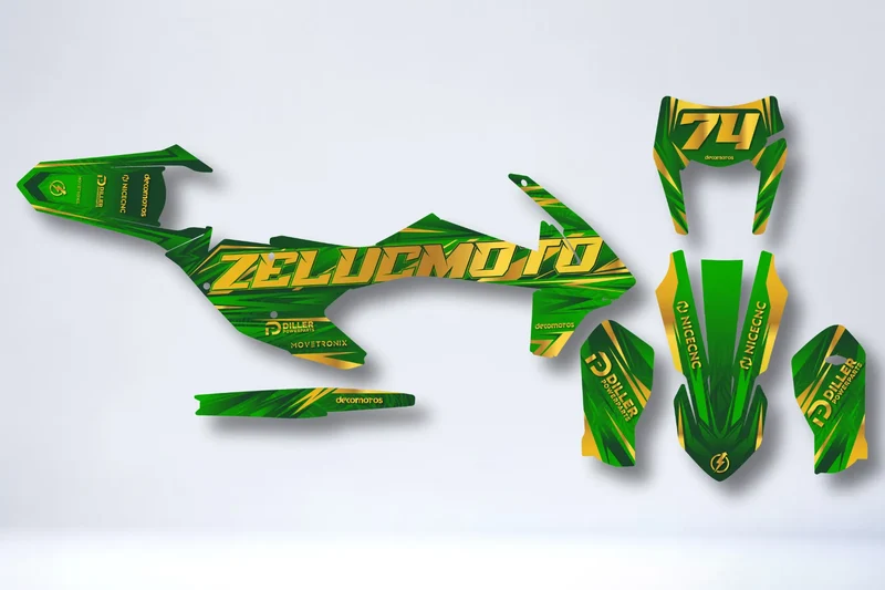 NEW ! Emerald By @zelucmoto - Kit Déco Semi-Personnalisé