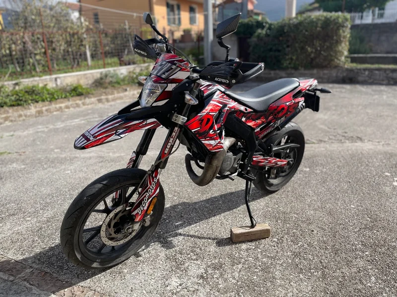 Kit Déco DERBI X-TREME / RACING 2018-2024 - RED THUNDER