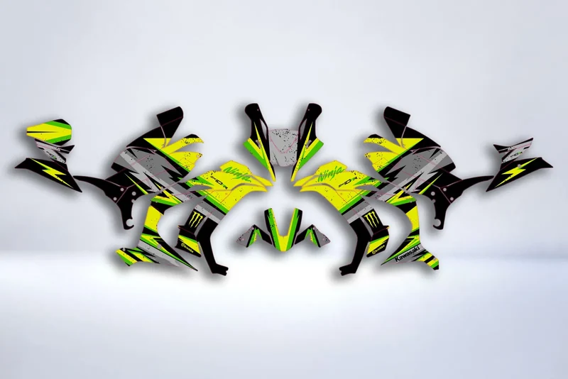 Kit Déco KAWASAKI NINJA ZX-10R 2016-2020 - LIME