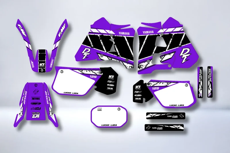 Kit Déco Yamaha DTR 125 1992-2003 - RUDE 2