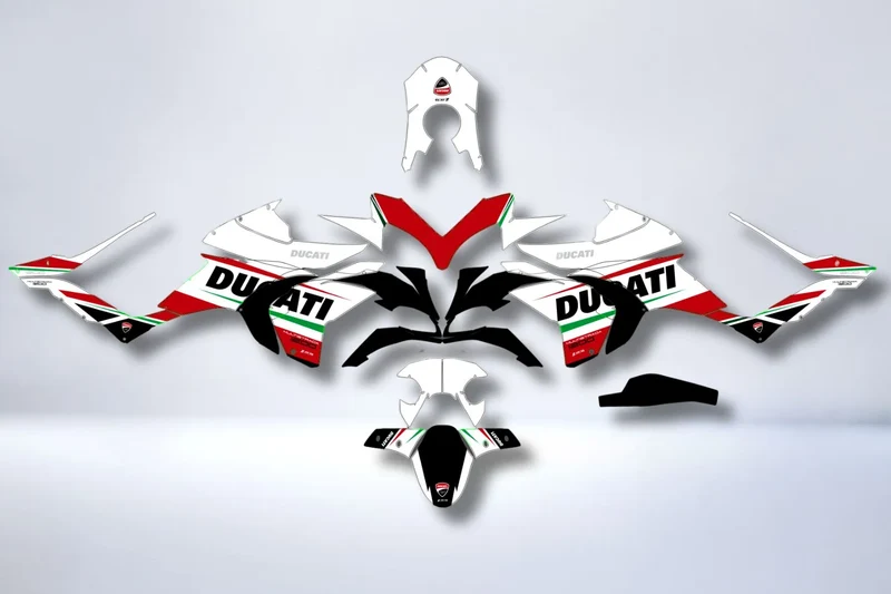 Kit Déco Ducati MULTISTRADA 1200 2010-2014 - FACTORY